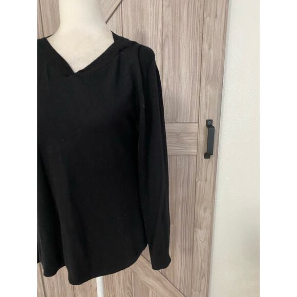 One day black size 46, Silk and cashmere sweater - Picture 3 of 7